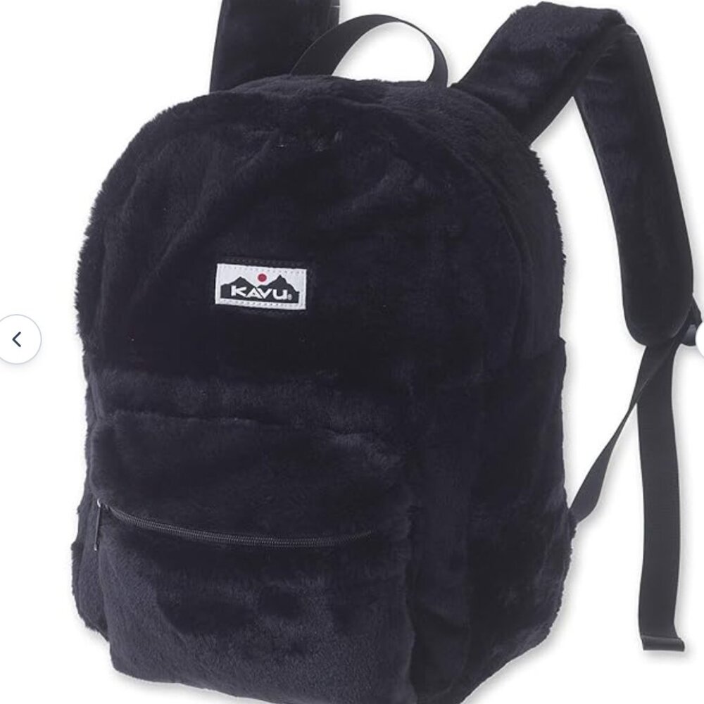 Kavu Fuzz Cub Velvet Backpack - Picture 1 of 9